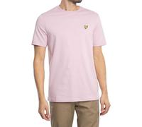 Lyle & Scott Camiseta TS400VOG X574 básica con logo Rosa claro Talla XL Hombre