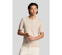 Lyle & Scott Tipped Knitted Open Collar Polo Cove Talla: M | Jerséis Outlet | Hombre