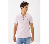 Lyle & Scott Tipped Polo Shirt L Blanco