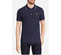 Lyle & Scott Tipped Polo Shirt Navy/ White Talla: M | Polos Outlet | Hombre | Blanco
