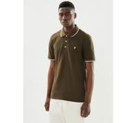 Lyle & Scott Tipped Polo Shirt S Verde