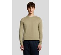 Lyle & Scott Tonal Superfine Crew Neck Jumper Sage Uniform Talla: XS | Jerséis Outlet | Hombre | Verde