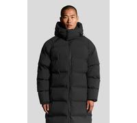 Lyle & Scott Welded Longline Puffer Jacket Jet Black Talla: M | Chaquetas de Invierno Outlet | Hombre | Negro