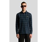 Lyle & Scott Window Pane Check Shirt Dark Navy/white Talla: XS | Camisas de Trabajo Outlet | Hombre | Azul