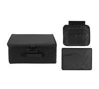 Lylithuif Bolsa de Documentos ignífuga Caja de Archivos ignífuga Impermeable Resistente a Altas temperaturas Portátil con Cerradura de combinación para Oficina Viajes en casa Negro