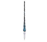 Lylithuif Crystal Starry Sky Glass Dip Pen Firma Pluma de tinta Juego de pluma estilográfica con portalápices de tinta Elegante exquisita herramienta de escritura para caligrafía Firmas (lago azul)