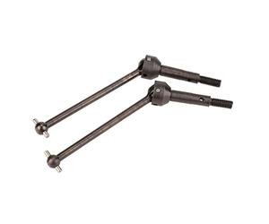 Lylithuif Eje de transmisión Delantero Trasero CVD Accesorios de Eje de transmisión mejorados de Acero Resistente para HPI WR8 Flux 3.0 1/8 RC Car Negro 9 cm 2 PCS