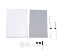 Lylithuif Estante Junto a la Cama con portavasos Bandeja para litera Mesita de Noche Resistente de Acero al Carbono Que Ahorra Espacio para Accesorios de Almacenamiento en la habitación del (Blanca)