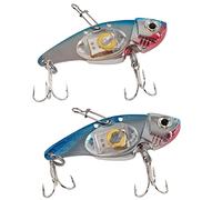 Lylithuif Luz LED para señuelo de Pesca submarina, lámpara para señuelo, lámpara para Pesca con señuelo, 2 uds., Cebo de Buceo Profundo de Alto Brillo para Pesca en Agua Salada y Dulce,