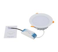Lylithuif Milight 18W RGB CCT Panel LED regulable Downlight empotrable en el techo WiFi Bombilla inteligente Lámpara Control remoto 16 millones de colores para el hogar Restaurante Hotel