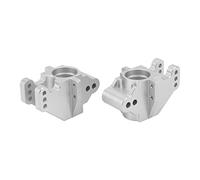 Lylithuif Montaje del Eje Trasero RC Reemplazo de aleación de Aluminio Durable Alta Resistencia Montaje del Eje de transmisión Trasero para Corally Kronos 6S 1/8 RC Truck 2PCS Plata