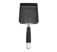 Lylithuif Sartén para tortilla japonesa Sartén rectangular para huevos Fondo de acero inoxidable antiadherente Calentamiento rápido Perfecto para cocinar en la cocina casera Tortillas