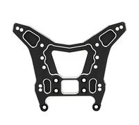 Lylithuif Soporte de Amortiguador Trasero RC Aleación de Aluminio Negro Resistente al Desgaste Soporte de absorción de Impactos de Alto Rendimiento para ZD Racing 07 1/7 RC Desert Off Road