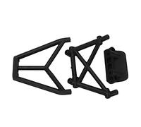 Lylithuif Soporte de Montaje para Parachoques Trasero RC, Pieza de protección anticolisión Duradera de plástico de Primera Calidad para Coche ZD Racing 1/7 MX 07 RC, Negro, Juego de 3 Piezas