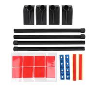 Lylithuif Soporte para cubo de camping Marco de soporte de montaje portátil para exteriores para viajes de conducción autónoma Cocinar comida en abierto Desmontable Resistente resistente a