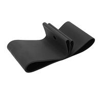 Lylithuif Tira de Llanta de Bicicleta de 80 mm Revestimiento de neumático de Bicicleta Tubo Interior de PVC Cinta antipinchazos Protectora Duradera Alta dureza para neumáticos de 20 (Negra)