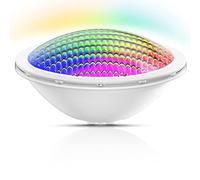 LyLmLe LED Piscina PAR56, 20W Foco LED Piscina RGB Multicolor Sincronizada Bombilla, Sumergible Iluminación Empotrable, IP68 Impermeable,12V AC(No incluye Controlador)