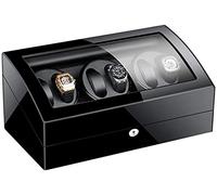 LYLXSF Ventiladora de Reloj automática 6+7 Boder Buoder Caja de Madera
