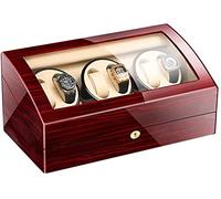 LYLXSF Ventiladora de Reloj automática 6+7 Boder Buoder Caja de Madera