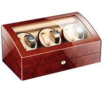 LYLXSF Ventiladora de Reloj automática 6+7 Boder Buoder Caja de Madera