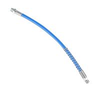 LYMFE Pistola de engrase, mango resistente, manguera flexible flexible de 30 cm, manguera flexible de lubricación