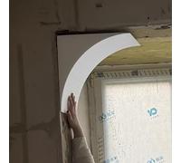 LYMGRZ Juego de 2 Kits de Arcos Redondeados para Puertas Interiores, moldura de Arco precurvada para el Borde del Marco de la Puerta, Arco de Esquina semicircular prefabricado para Puertas de brico