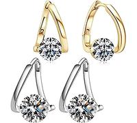 Lymphvity Germanium Earrings, Lymphatic Magnetotherapy Earrings, Lymphvity Magnetherapy Germanium Earrings, Lymphatic Drainage Earrings, Magnetic Therapy Earrings For Women (Gold+silver)