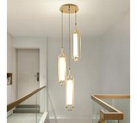 LYMSXAZOU Lampada a sospensione a LED contemporanea, Arte Moderna, Sala da pranzo, Camera da letto, Studio, Bar, Hotel, Villa, caffetteria, corridoio di casa, lampadario (Stile 58)