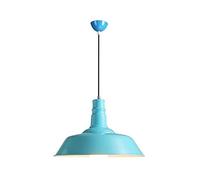 LYMSXAZOU Lámpara Colgante Macaron Iron, araña de Metal Minimalista nórdica de 1 luz, lámpara de Techo Individual para Sala de Estar, Restaurante, Bar, Isla de Cocina, Fregadero, Star of Light