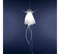 LYMSXAZOU Lámpara de araña LED con diseño de Medusas, Moderna lámpara Colgante acrílica, luminaria de Techo con temática Luminosa para Acuario, Bar, decoración del hogar, C, 20x60cm (8x24 Pulgadas)