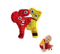 LYNBLY Steal A Brainrot Peluche, Steal a Brainrot Plush Toys, Lindo Italian Brainrot 67 Meme Peluche, brainrots Peluches, Lindo Juguete Italiano, Collectible Brain Rot Plush Gift for Fans (F)