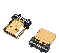 Lyndahl LKHDMICON19 - Conector de soldadura HDMI (AM), 19 pines