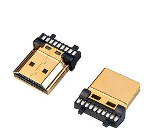 Lyndahl LKHDMICON19 - Conector de soldadura HDMI (AM), 19 pines