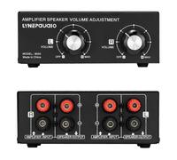 LYNEPAUAIO Caja de control de volumen para altavoces pasivos de escritorio de 150 W y 14 AWG. Ajuste