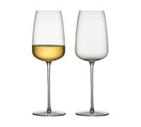 Lyngby Glas 2 Copas de vino blanco Zero 48 cl Clear