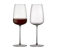 Lyngby Glas 2 Copas de vino tinto Veneto 54 cl Clear