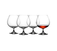 Lyngby Glass 916207 Juvel - Juego de 4 vasos de coñac, 690 ml