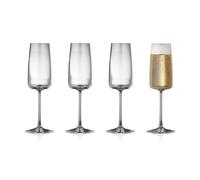 Lyngby Glas 4 Copas de champagne Zero 30 cl Cristal