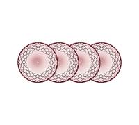 Lyngby Glas 4 Platillos Sorrento Ø16 cm Rosa