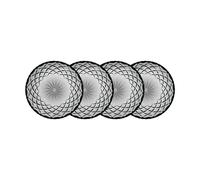 Lyngby Glas 4 Platillos Sorrento Ø16 cm Smoke