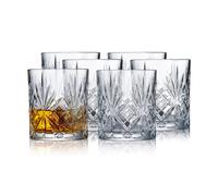 Lyngby Glas 6 Vasos de whisky Melodia 31 ristal