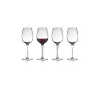 Lyngby Glas 4 Copas de vino tinto Palermo Gold 40 cl Transparente-oro