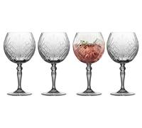 Lyngby Glas Krystal Melodia - Vaso para ginebra tonic (65 cl, 4 unidades)