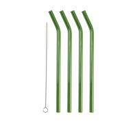 Lyngby Glas Pajitas Lyngby Glas 21.5 cm. 4-pack Verde