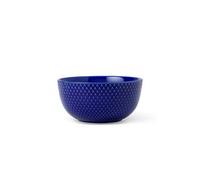 Lyngby Porcelæn Bol Ø13 cm Rhombe Color Mix & Match en Porcelana, Azul