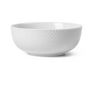 Lyngby Porcelæn Bol Rhombe Ø15.5 cm blanco