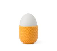 Lyngby Porcelæn Huevera Ø5 cm Rhombe Color Mix & Match en porcelana, amarillo