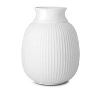 Lyngby Porcelæn Jarrón Lyngby Curve 12 cm blanco