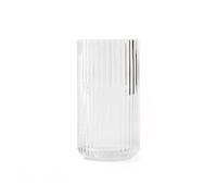 Lyngby Porcelæn Jarrón Lyngby. vidrio transparente 20 cm