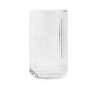 Lyngby Porcelæn Jarrón Lyngby. vidrio transparente 25 cm